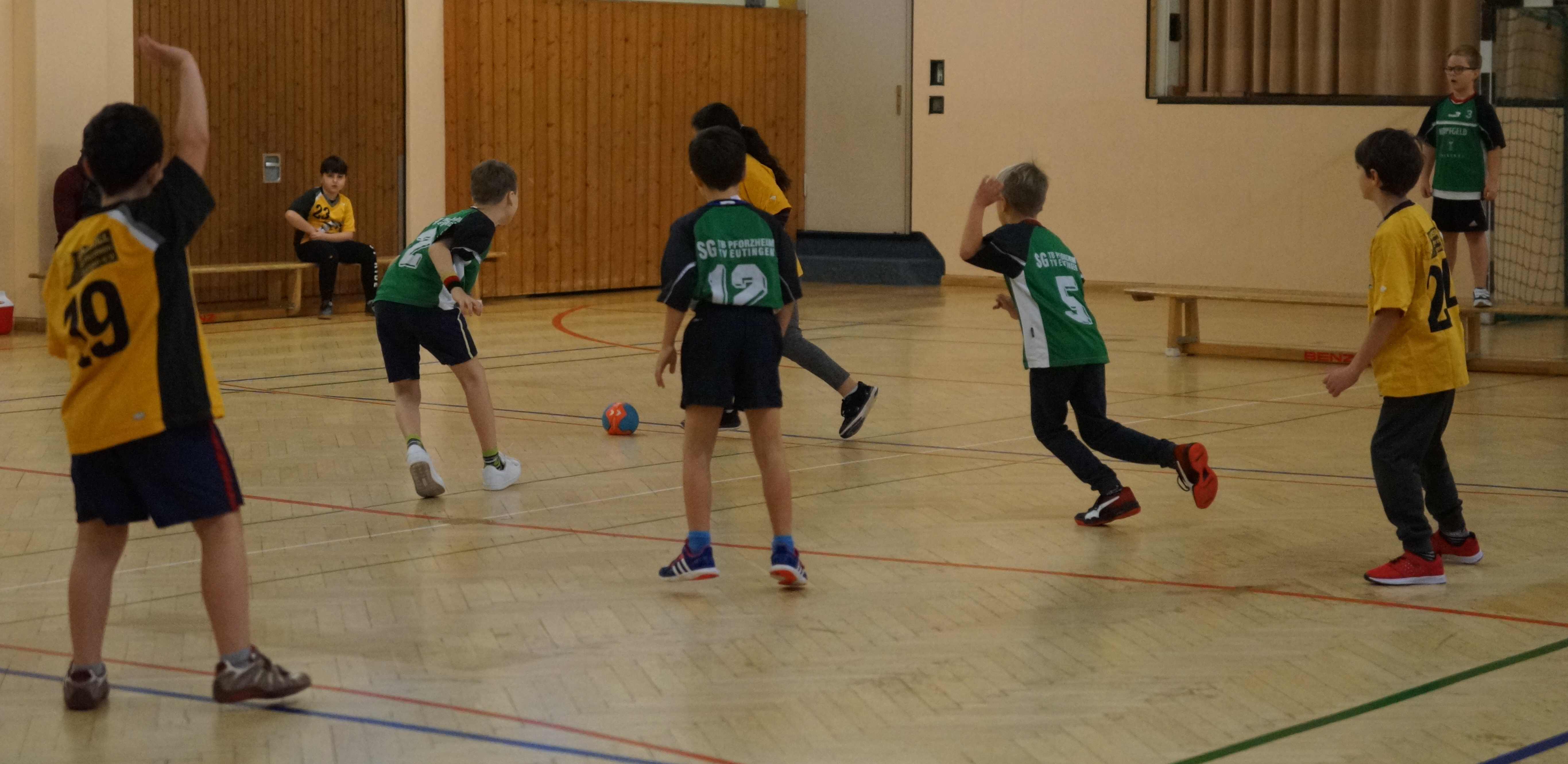 Handballturnier der dritten Klassen in der KFS